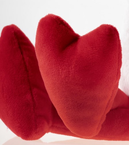 Heunec pluche ooievaar knuffel - 40 cm - zachte vogel knuffeldier-2