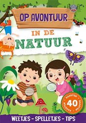 Lantaarn natuur spelletjes boek - Op avontuur in de natuur voor kinderen