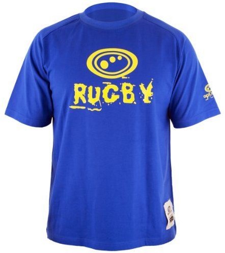 Optimum rugby t-shirt blauw S sportshirt voor kinderen
