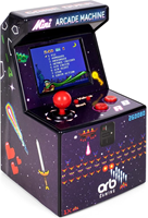 Thumbs Up mini borne d'arcade rétro avec 240 jeux - noir - 8 bits