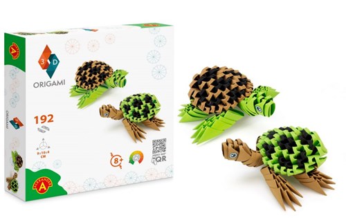 Alexander Toys kit origami tortues 3D - 192 pièces