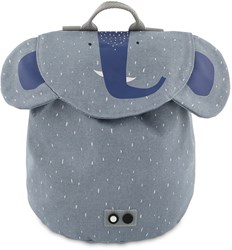 Trixie rugzak schooltas MINI Mrs. Elephant waterafstotend blauw
