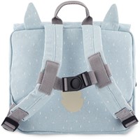 Trixie boekentas schooltas Mr. Alpaca - waterafstotend - blauw-3