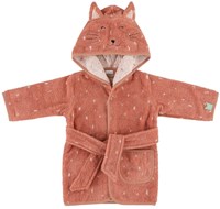 Trixie peignoir coton bébé Mrs. Cat 1-2 ans avec capuche