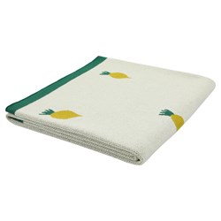 Trixie couverture tricotée bébé coton bio Tiny Turnip chambre