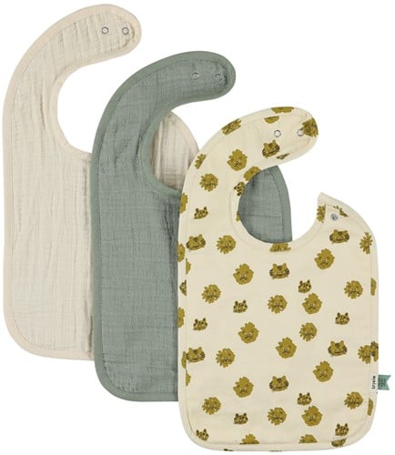Trixie Slabbetje 3-pack mix - Lucky Leopard