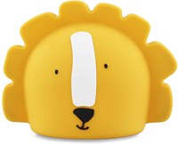 Trixie veilleuse chambre enfant Mr. Lion - Lampe LED rechargeable - Jaune
