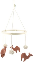 Trixie mobiel babykamer kameel - biologisch katoen en hout