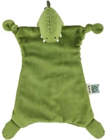 Trixie knuffeldoekje baby Mr. Dino - comforter groen katoen