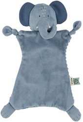 Trixie knuffeldoekje baby Mrs. Elephant blauw biologisch katoen
