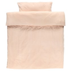 Trixie housse de couette lit bébé coton bio Ribble Rose 100x140