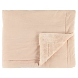 Trixie couverture polaire bébé - 75x100 cm - Ribble Rose - coton bio