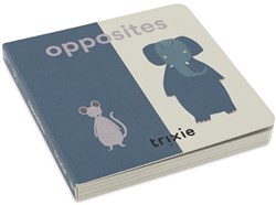 Trixie livre opposés - livre éducatif en carton pour tout-petits