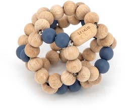Trixie Houten Kralenbal - Blauw