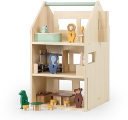 Trixie Maison de jeu en bois avec accessoires