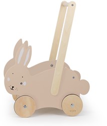 Trixie houten duwkar - loopwagen Mrs. Rabbit FSC gecertificeerd