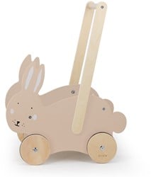 Trixie Houten duwkar - Mrs. Rabbit