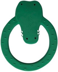 Trixie anneau de dentition caoutchouc naturel bébé Mr. Crocodile vert sûr