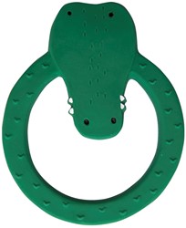 Trixie Natuurlijk rubber ronde bijtring- Mr. Crocodile