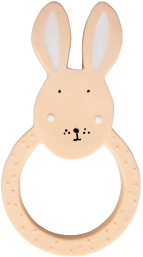 Trixie Natuurlijk rubber ronde bijtring- Mrs. Rabbit
