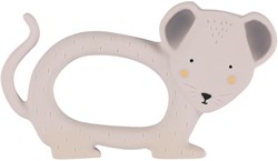 Trixie jouet de préhension en caoutchouc naturel Mrs. Mouse anneau de dentition bébé