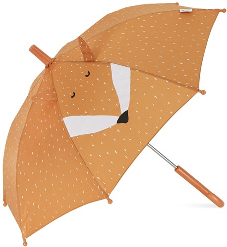 Trixie paraplu enfant - renard - orange - polyester recyclé - enfant