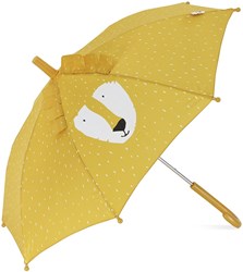 Trixie paraplu enfant - Mr. Lion - Parapluie animal jaune pour enfants