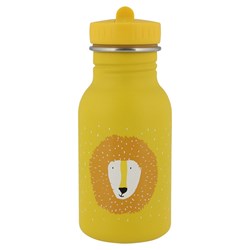 Trixie Isothermische drinkfles - RVS waterfles voor kinderen - Mr. Lion - 350ml - Geel - Lekvrij