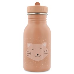 Trixie drinkfles RVS 350ml - Mrs. Cat - kindvriendelijke waterfles roze