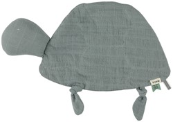 Trixie schildpad knuffeldoekje - baby comforter blauw Bliss Petrol