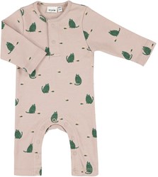 Trixie onesie baby slaapkleding biologisch katoen Cuddly Cat 50/56