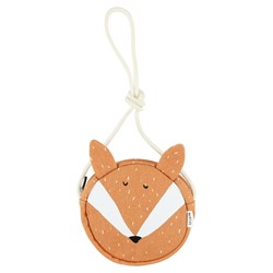 Trixie ronde handtas - kindertas Mr. Fox oranje katoen