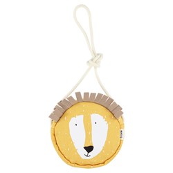 Trixie ronde handtas kindergeel Mr. Lion schoudertas katoen