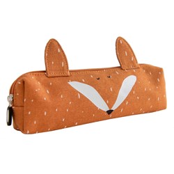 Trixie pennenzak lang Mr. Fox - oranje katoenen etui voor kinderen