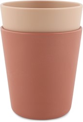 Trixie PLA bekerset - duurzame kinderbeker 2-pack roze