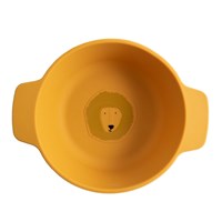 Trixie bol en silicone pour enfants - Mr. Lion - jaune - vaisselle sûre