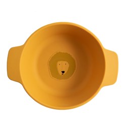 Trixie bol en silicone pour enfants - Mr. Lion - jaune - vaisselle sûre