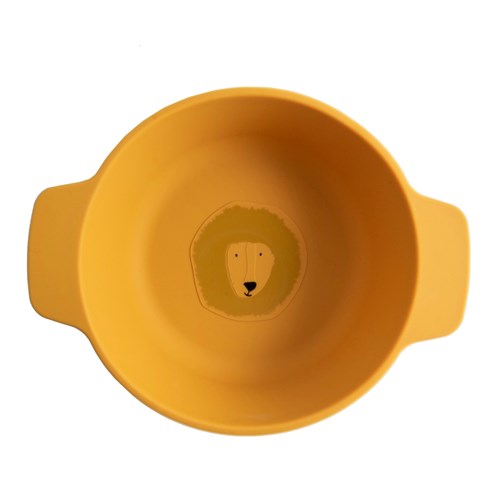 Trixie bol en silicone pour enfants - Mr. Lion - jaune - vaisselle sûre