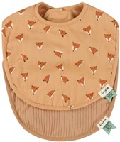 Trixie bavoir bébé lot de 2 orange mix Fierce Fox - coton absorbant