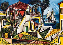Eurografiek Mediterraan Landschap - Pablo Picasso (1000)