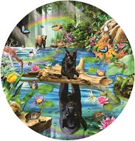 SunsOut puzzle Panther Reflections - 500 pièces