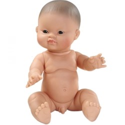 Paola Reina Gordi Babypop Jongen Amandelogen - 34 cm