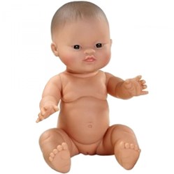 Paola Reina Gordi Babypop Meisje Amandelogen - 34 cm
