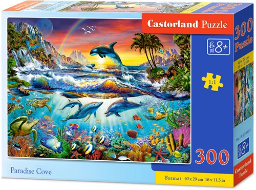 Castorland Paradiesische Bucht - 300 Teile-2