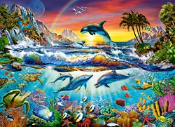 Castorland puzzle Paradise Cove - 300 pièces carton enfants