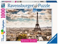 Ravensburger puzzle Paris - puzzle 1000 pièces - Vie urbaine-2