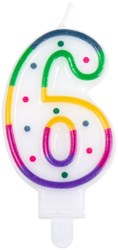 Bougie Party Partners 6 ans 31066
