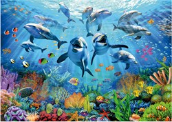 Educa puzzle animaux Party under the sea 500 pièces adultes