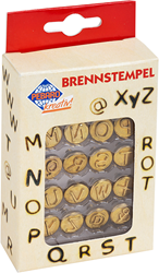 Pebaro Pebaro Brandstempels Alfabet 12 stuks