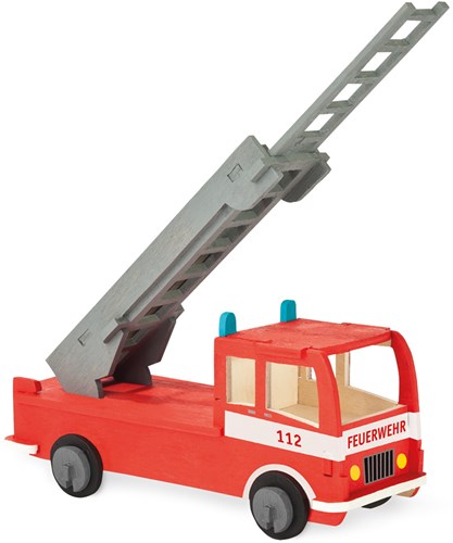 Pebaro kit de construction camion de pompiers jouet éducatif 17,5x7,5x31 cm